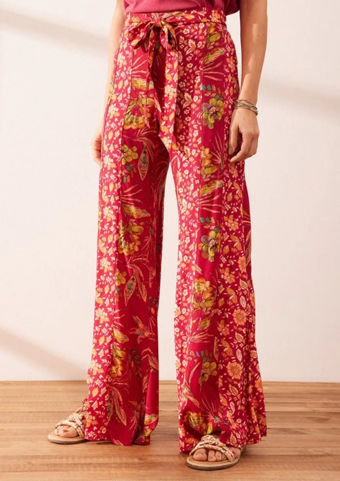 Cut Trouser With Print