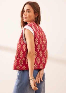 Quilt Printed Jacket