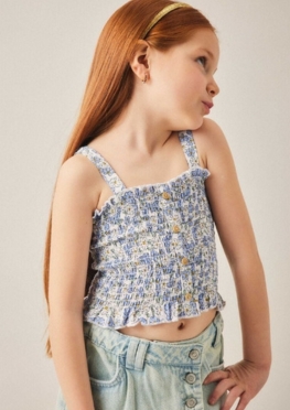 Printed Honeycomb T Shirt