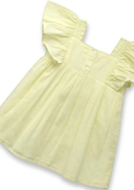 Pistachio Green Girls Dress