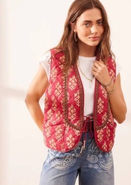 Quilt Printed Jacket